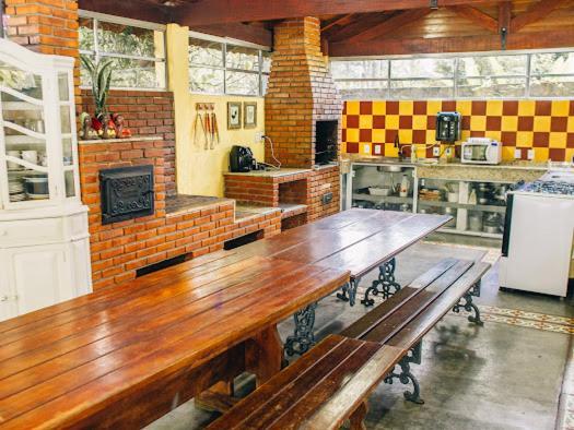 Sitio So Alegria Wi-Fi 200Mb Villa Guararema Rom bilde
